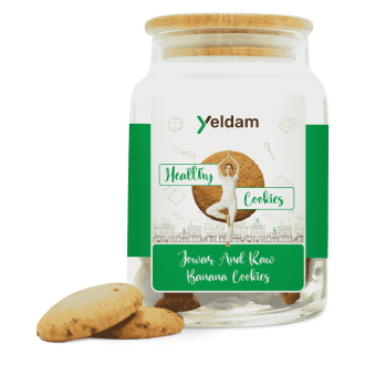 Ragi & Raw Banana Cookies