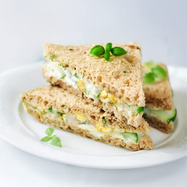 Basil paneer Sandwich