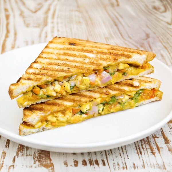 Honey Mustard Paneer Sandwich