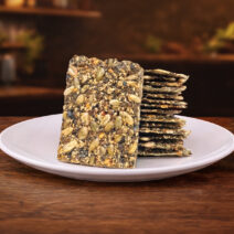 Spiced Coriander Seed Crackers