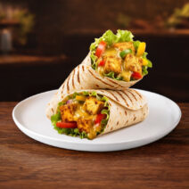 Honey Mustard Paneer Wrap