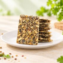 Spicy Coriander Crackers